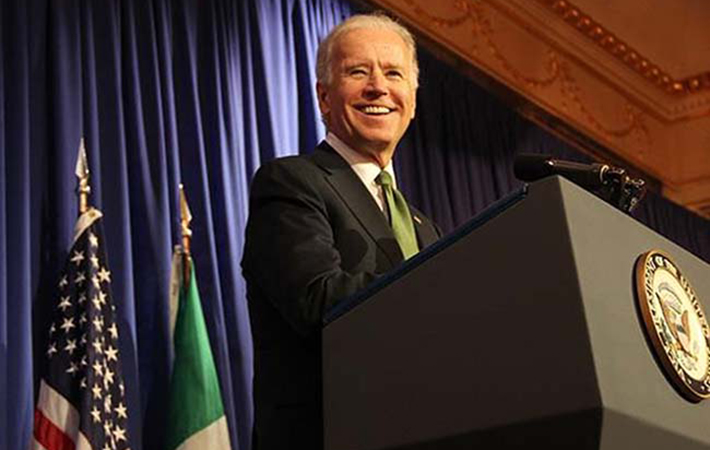 Joe Biden visits Ireland IUSA
